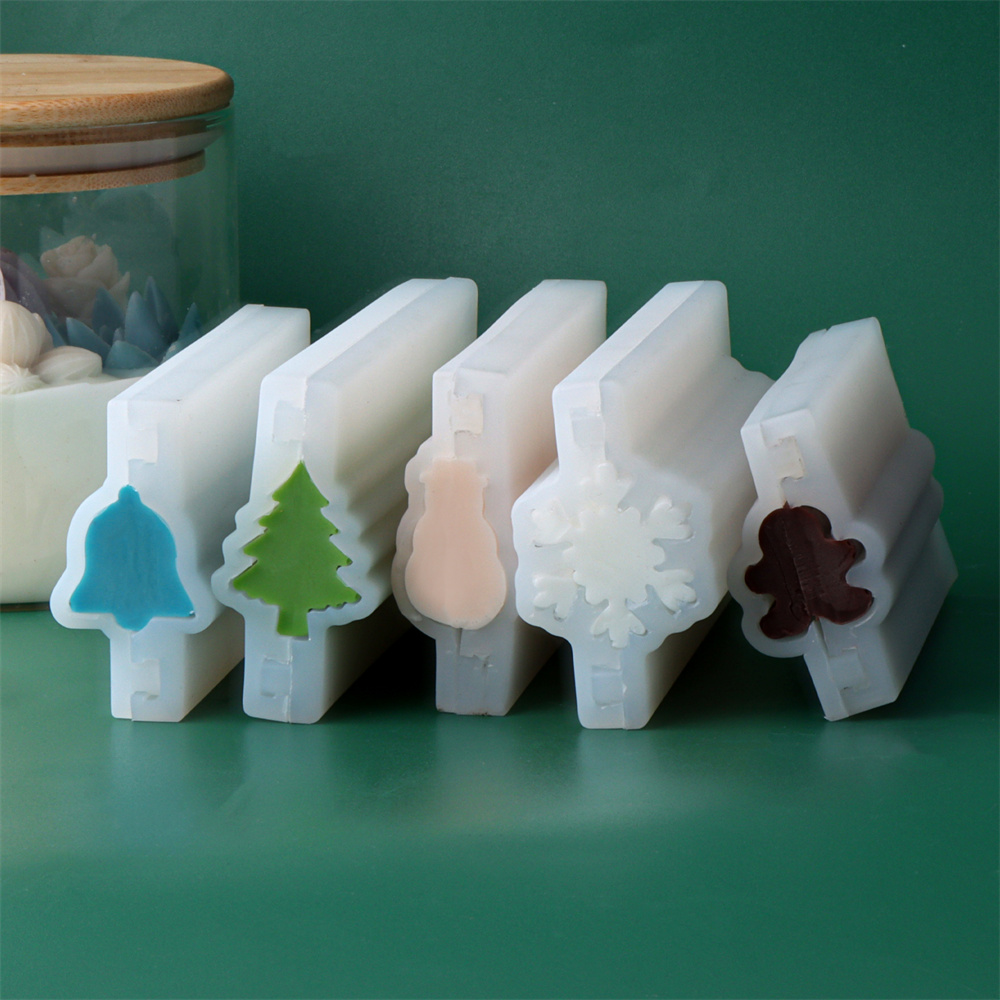 シリコンクリスマスチューブ,石鹸柱,クリスマスツリーの形,ミ - Soap Making Diy Kit のレビューと価格