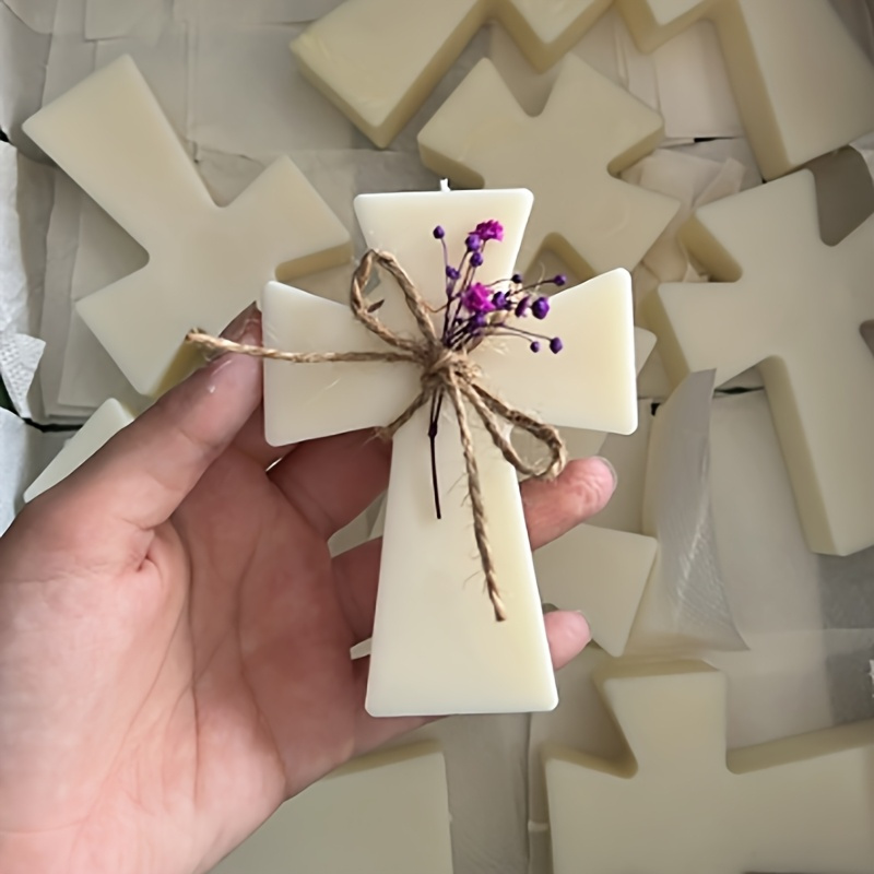 シリコーン型祝福の十字架 DIY ビーズ石鹸キャンドルを作る - Soap Making Diy Kit のレビューと価格
