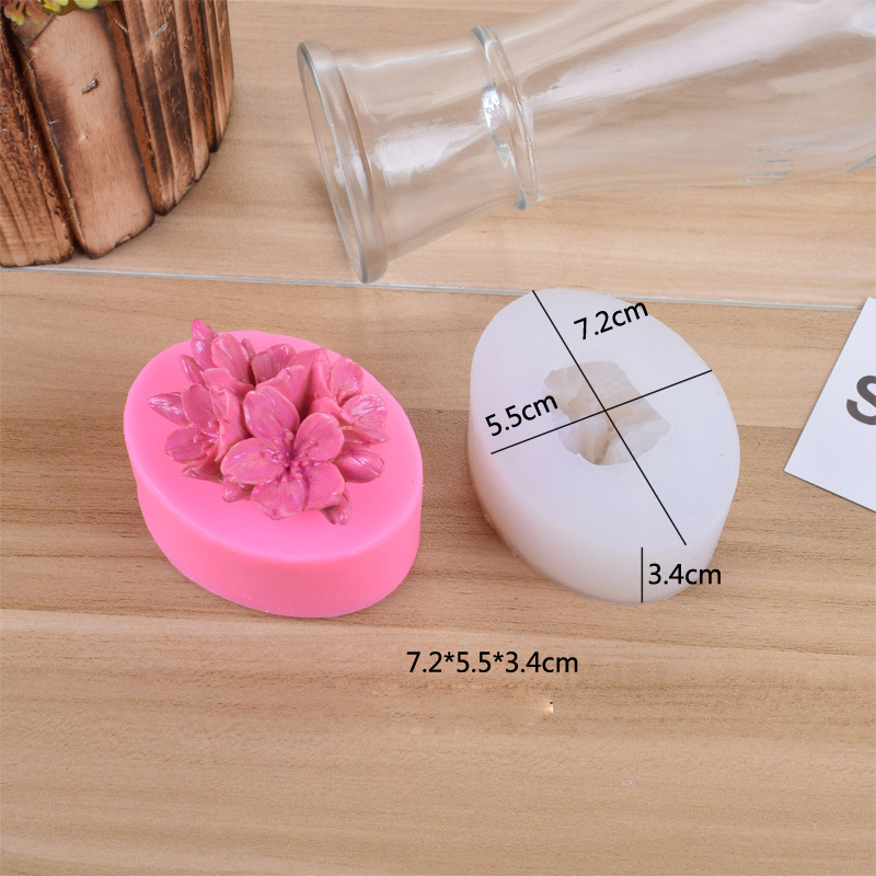 シリコーン石鹸型ローズフラワーフォンダン 3d DIY フォ - Soap Making Instructions のレビューと価格