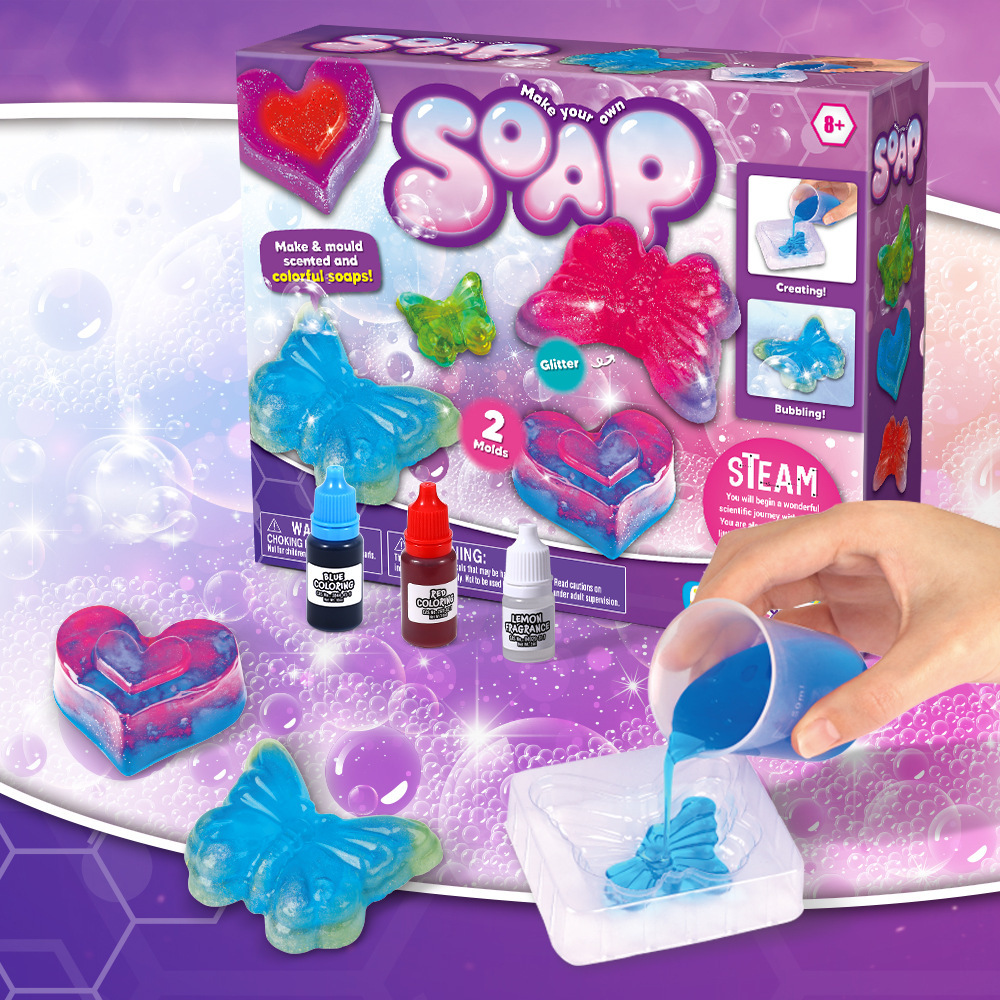 DIY石鹸作りキット STEM科学実験セット 知育玩具 手作 - Soap Making Diy Kit のレビューと価格