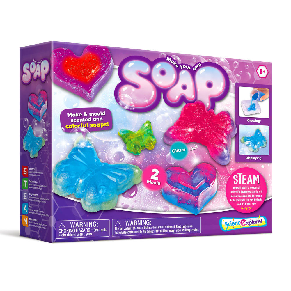 DIY石鹸作りキット STEM科学実験セット 知育玩具 手作 - Soap Making Diy Kit のレビューと価格